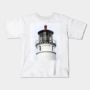 Umpqua Lighthouse Watercolor Kids T-Shirt